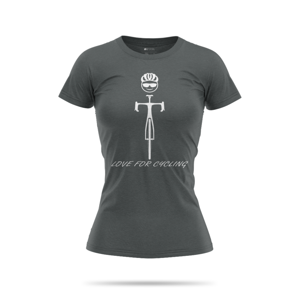 "Road Bike Happy Face" T-Shirt