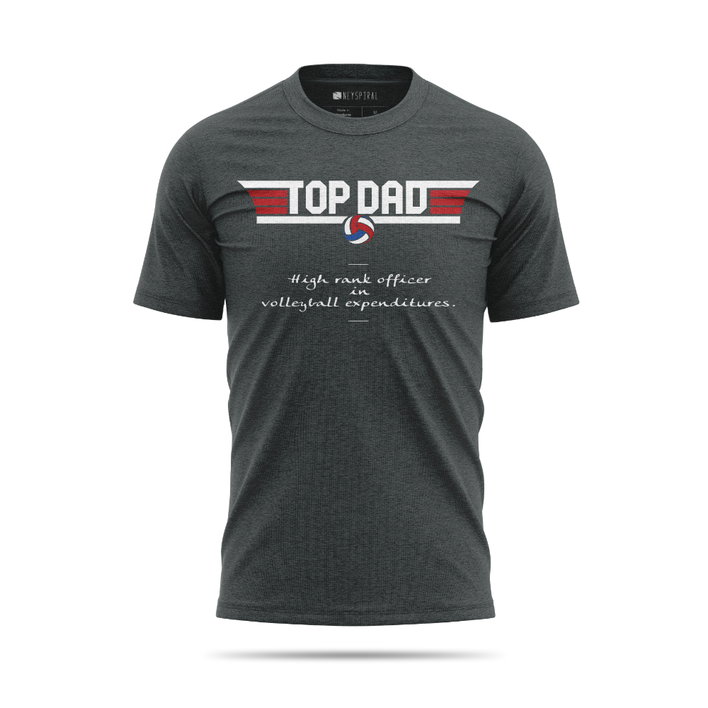 Volleyball Top Dad T-Shirt
