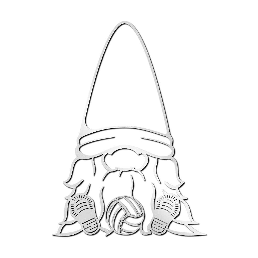 Volleyball - Gnome Seated with a Ball