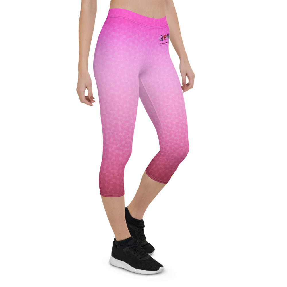 Cycling "Queen of the Mountain" - Capri Leggings