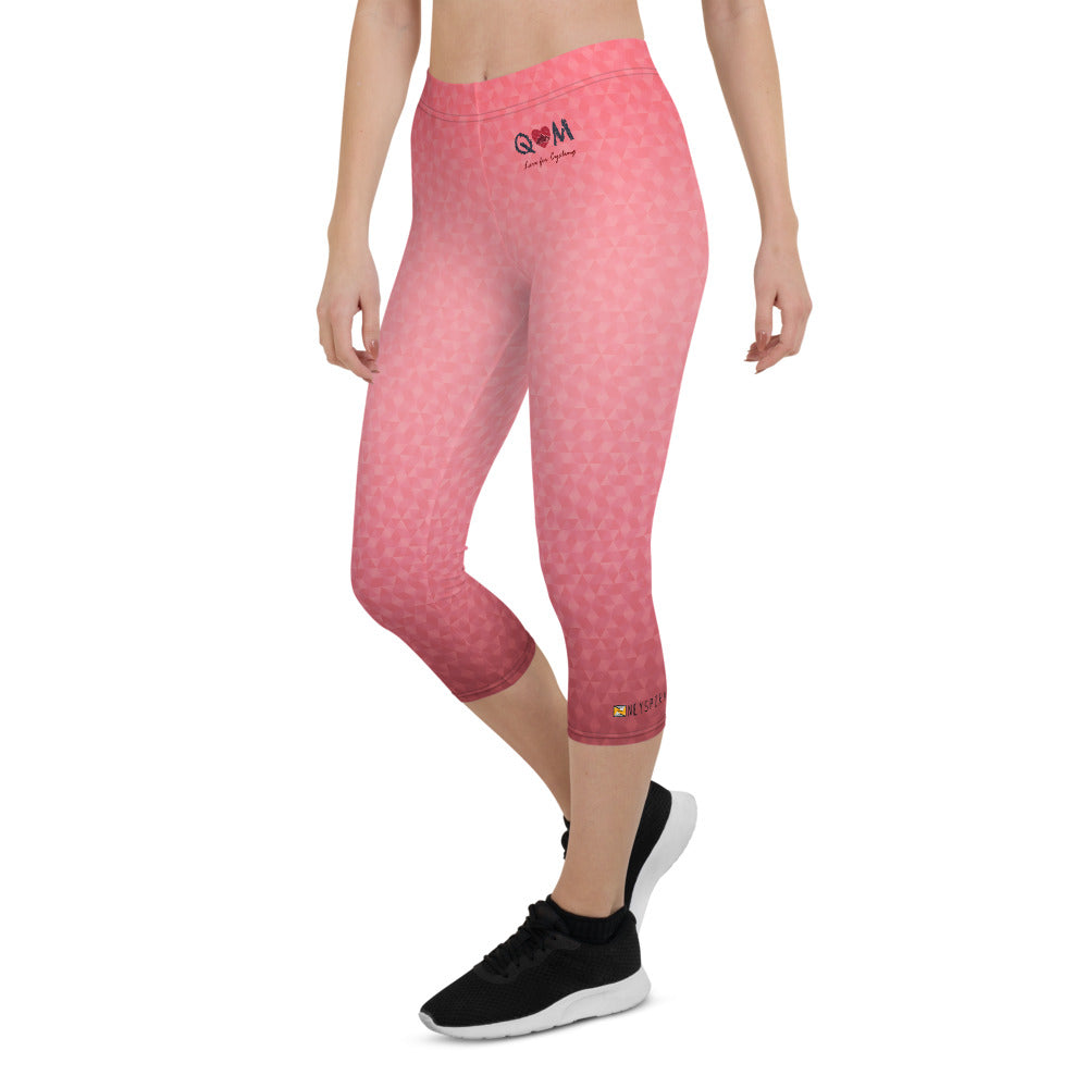 Cycling "Queen of the Mountain" - Capri Leggings