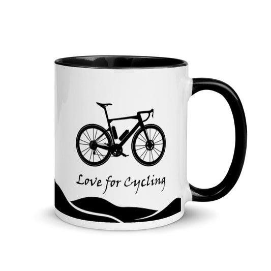 "Road Bike" Black Mug