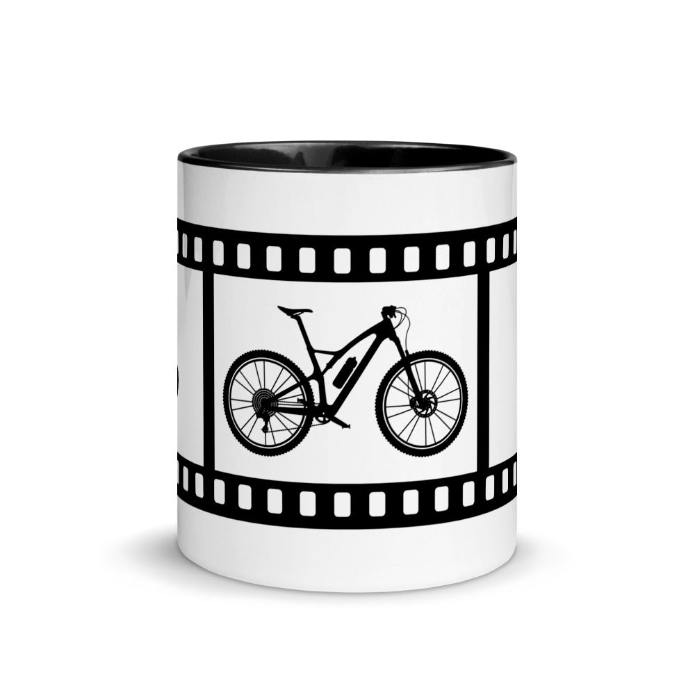 "Coffee, MTB & Beer" Black Mug