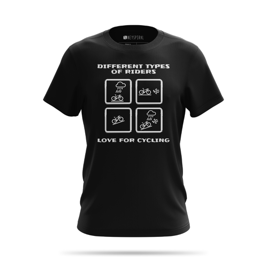 "Different Types of Riders" T-Shirt