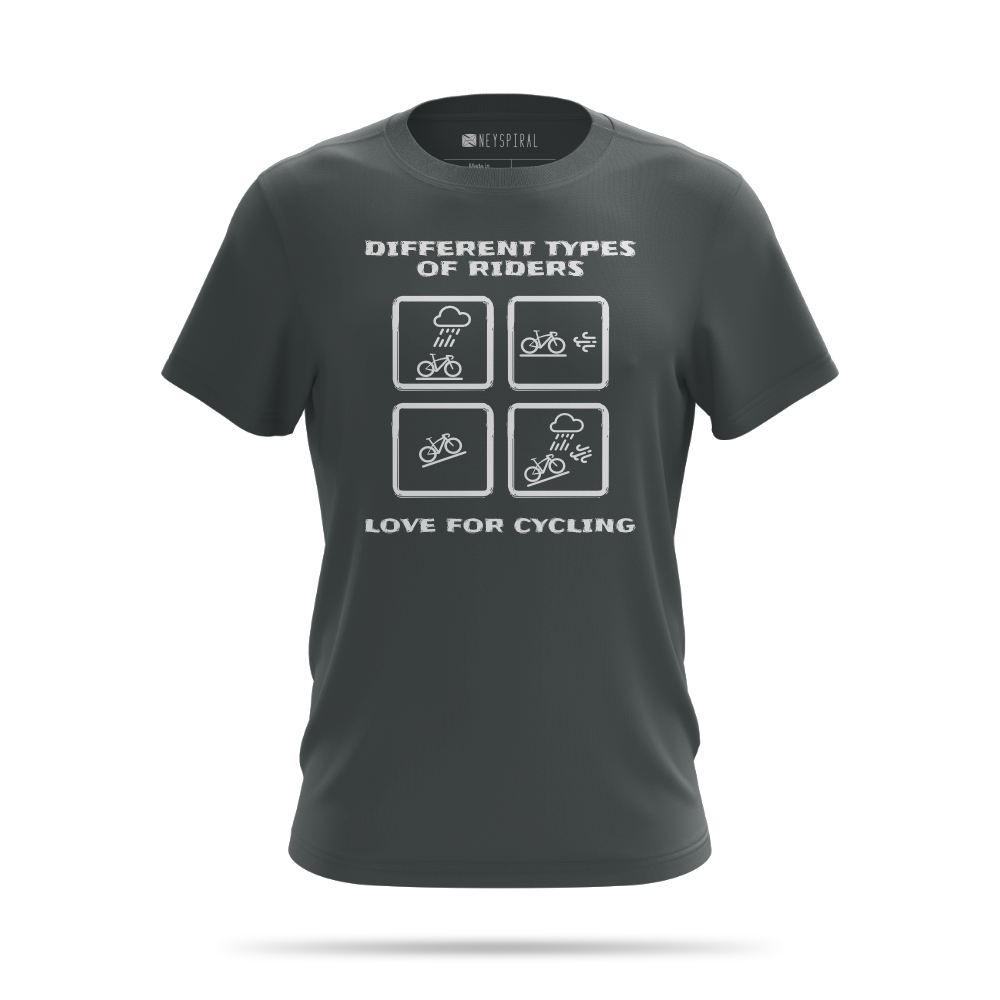 "Different Types of Riders" T-Shirt