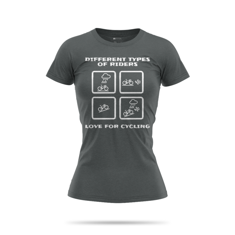 "Different Types of Riders" T-Shirt