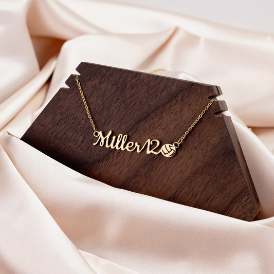 Volleyball Necklace - Personalized