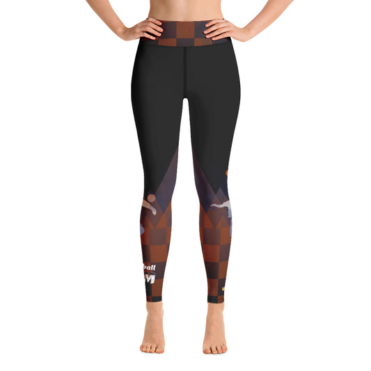 Volleyball Boy's Mom Leggings