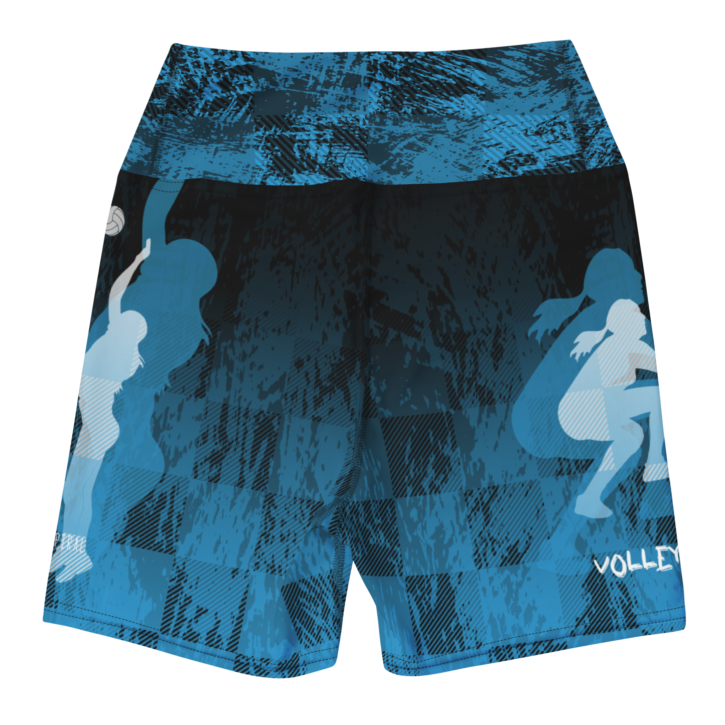 Volleyball - Grunge Blue Shorts