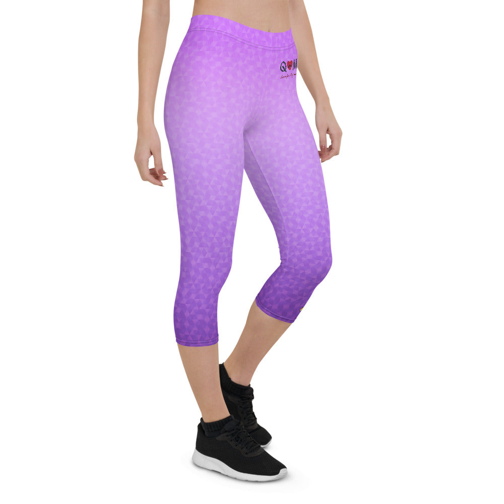 Cycling "Queen of the Mountain" - Capri Leggings