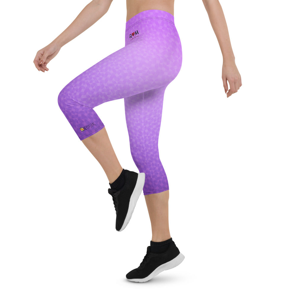 Cycling "Queen of the Mountain" - Capri Leggings