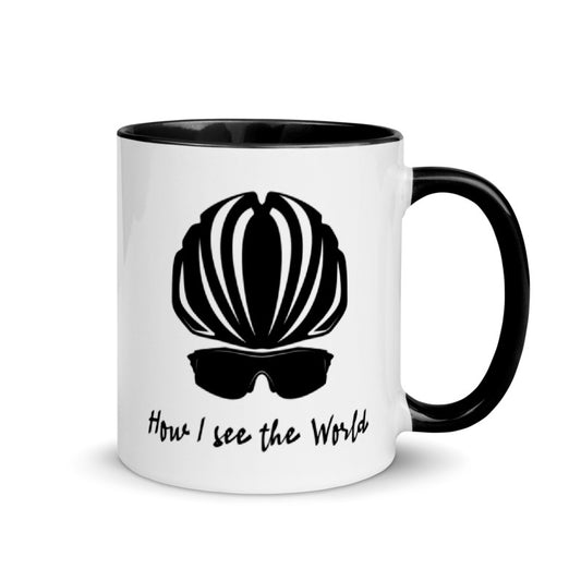 "How I see the World" Black Mug